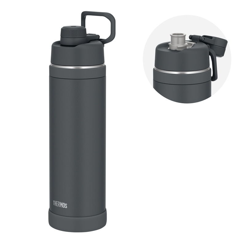 (2/21発売)真空断熱スポーツボトル FJU-1501 マットブラック(MTBK)