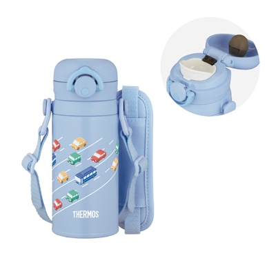 真空断熱キッズケータイマグ JPF-350 ライトブルー(LB)