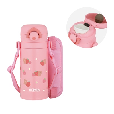 真空断熱キッズケータイマグ JPF-350 ストロベリーピンク(SBP)