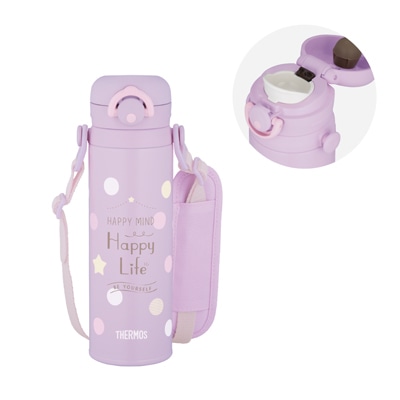 真空断熱キッズケータイマグ JPF-500 パープルピンク(PL-P)