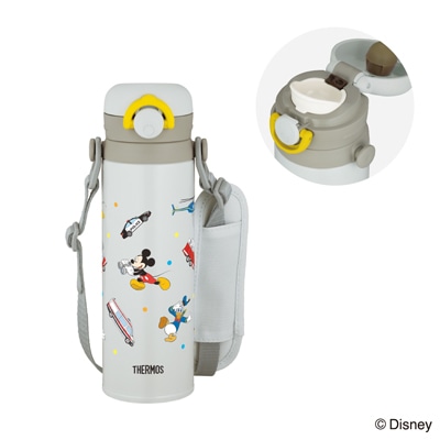 真空断熱キッズケータイマグ JPF-500DS ライトグレー(LGY)