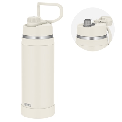 (2/21発売)真空断熱スポーツボトル FJU-2001 アイボリーホワイト(IVWH)