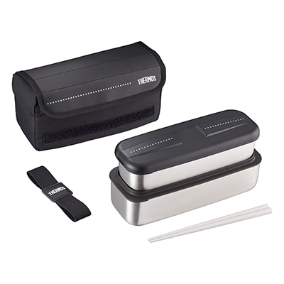 フレッシュランチボックス DSD-1105W ドットブラック(D-BK)