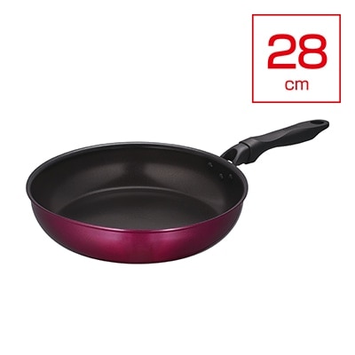 デュラブルシリーズフライパン KFF-028 レッド(R)※
