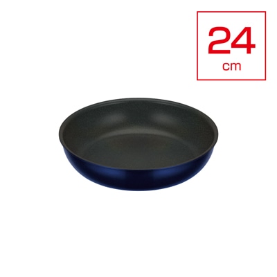 デュラブルシリーズ取っ手のとれるフライパン 24cm KVE-024 ディープブルー(DPBL)