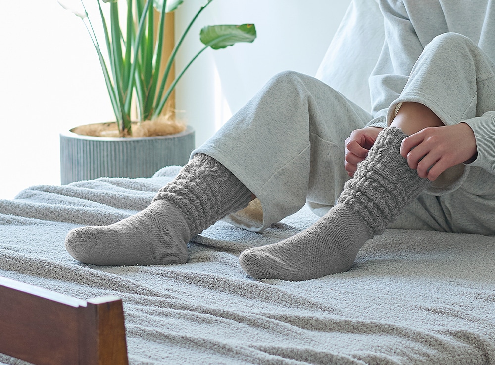 お部屋でのリラックスタイムや寒い日の足元に
