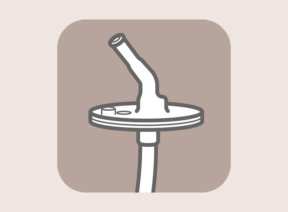 スペアストローセット付き