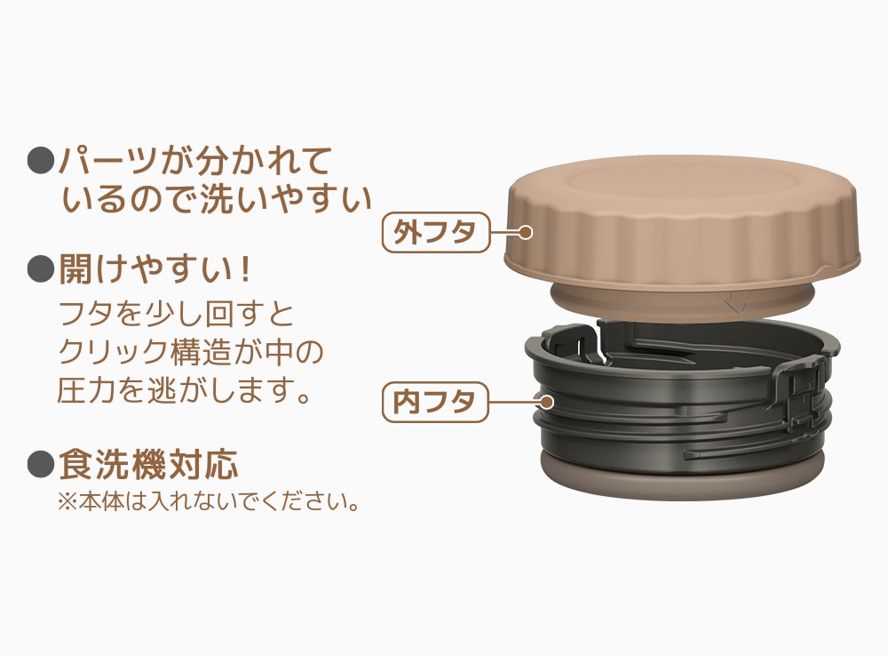 お手入れカンタン