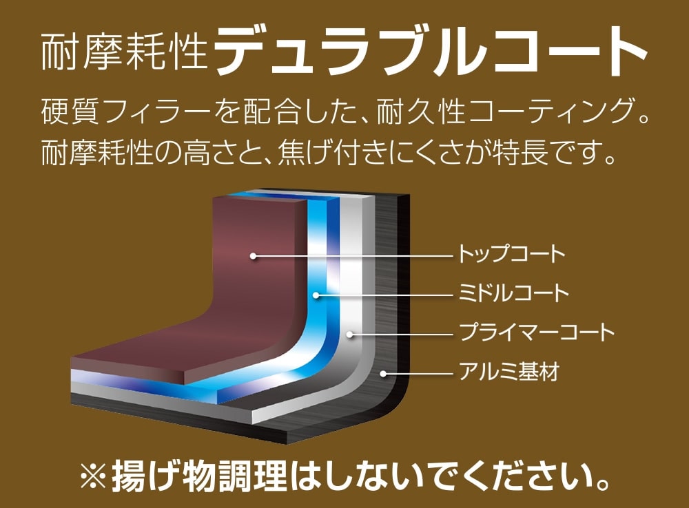 耐摩耗性デュラブルコート