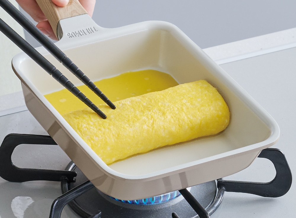 食材の色が確認しやすい