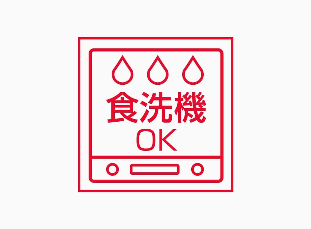 食洗機OK(中性洗剤に限る)