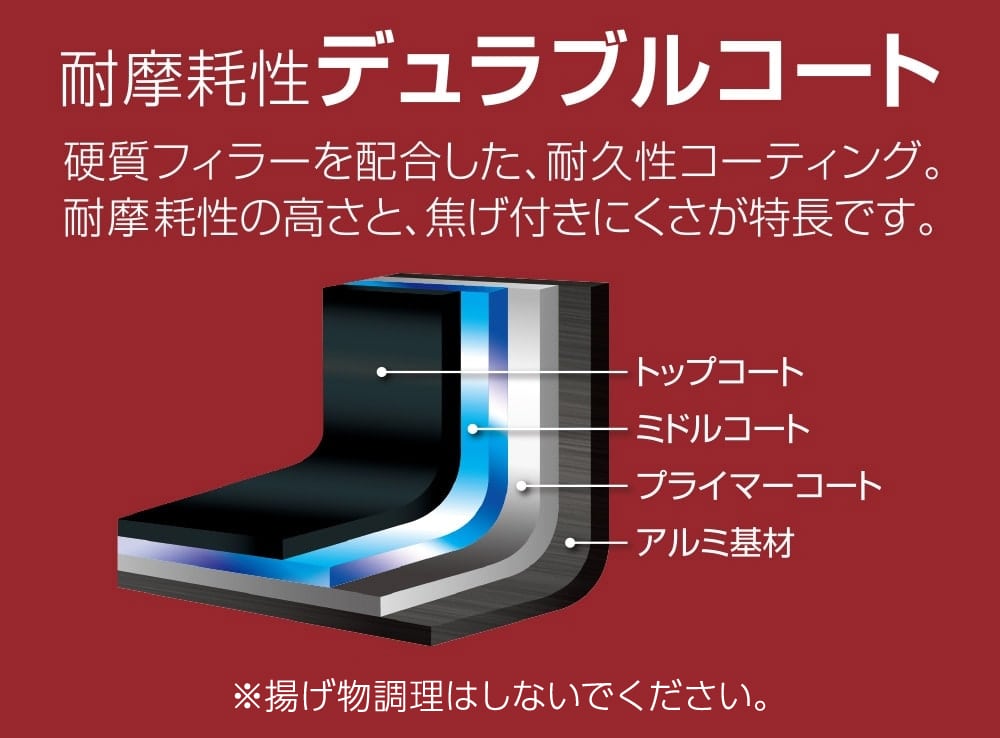 耐摩耗性デュラブルコート