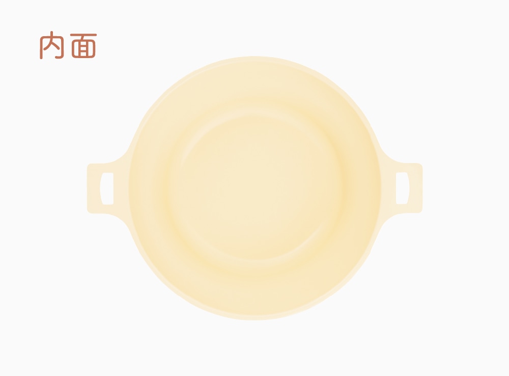 油が中央に集まる構造