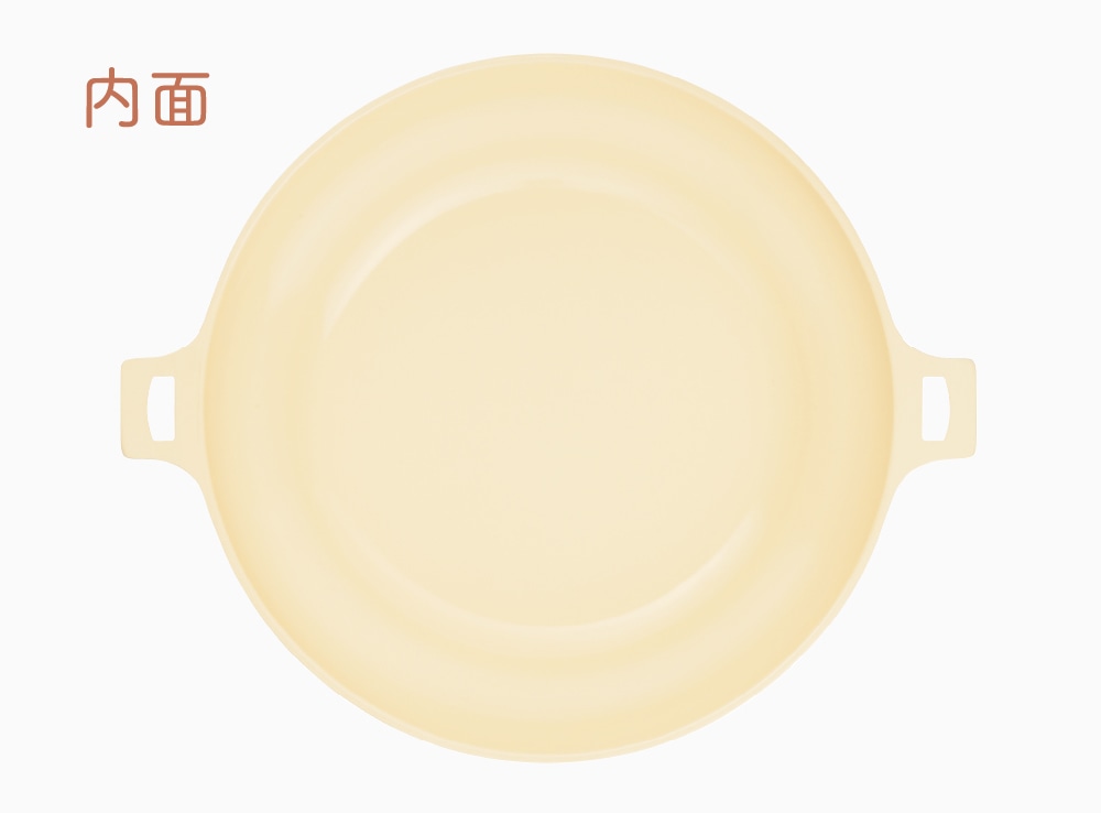 油が中央に集まる構造