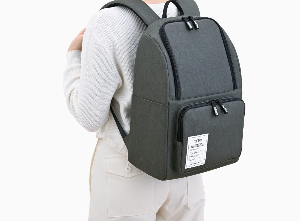 荷物が重くてもしっかり背負える