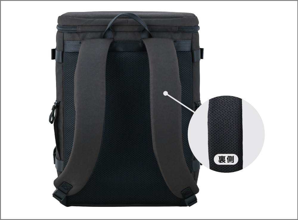 背面メッシュクッション