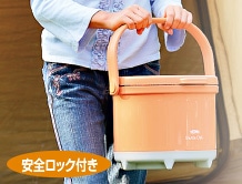 持ち運びしやすい設計
