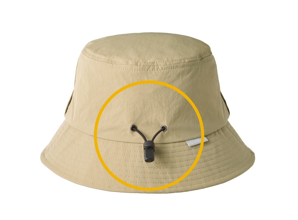 サイズ調整のアジャスター付き