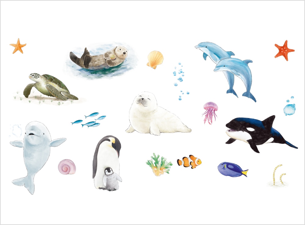 水族館の人気者が集合した「アクアリウム」
