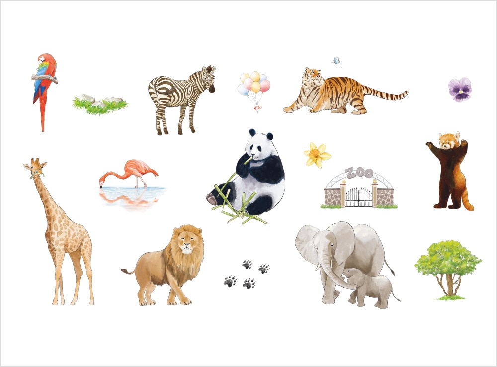 動物園の人気者が集合した「ズー」