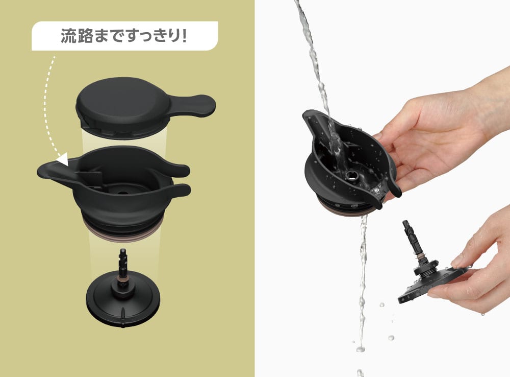 洗いやすい中せん