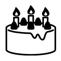 誕生日ケーキ