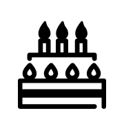 誕生日ケーキ